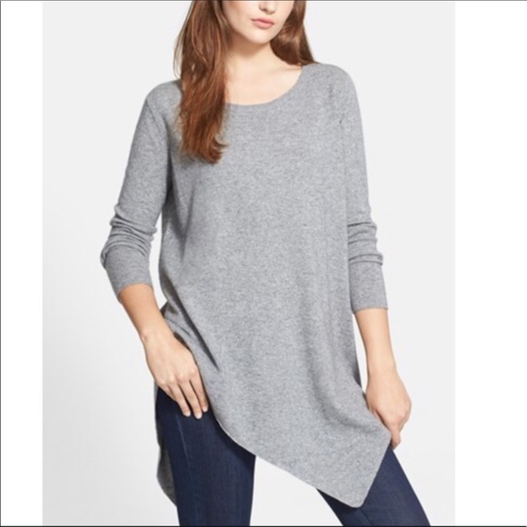Joie Sweaters - JOIE Tambrel Cashmere Asymmetrical Sweater